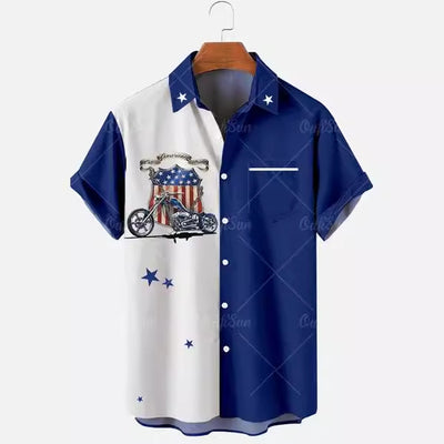 Camisa Hawaiana Casual 3D Estampada para Hombre - Estilo Vacacional Playa - Image 2