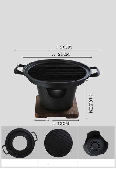 Parrilla Antiadherente Compacta para Interiores - Image 3