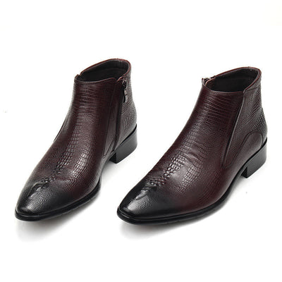 Zapatos Martin Casuales Versátiles de Cuero Inglés - Image 4