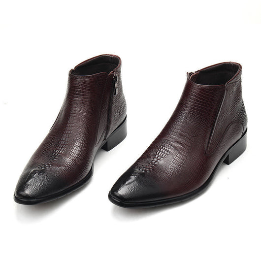 Zapatos Martin Casuales Versátiles de Cuero Inglés - Image 4