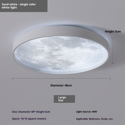 Lámpara de Techo Moderna Moon - Diseño Creativo para Dormitorio - Image 11