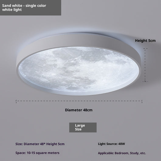 Lámpara de Techo Moderna Moon - Diseño Creativo para Dormitorio - Image 11