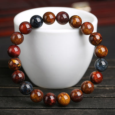Pulsera de Cuentas Coloridas con Patrón Circular para Hombre y Mujer - Image 10