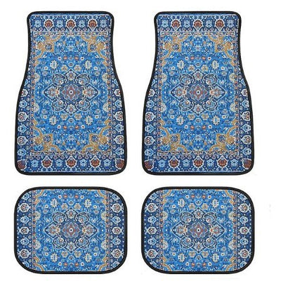Tapete Bohemio Vintage para Auto - Alfombra Estilo Étnico - Image 4