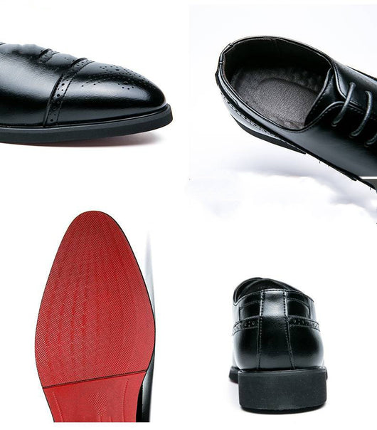 Zapatos de Cuero Puntiagudos Elegantes - Image 6