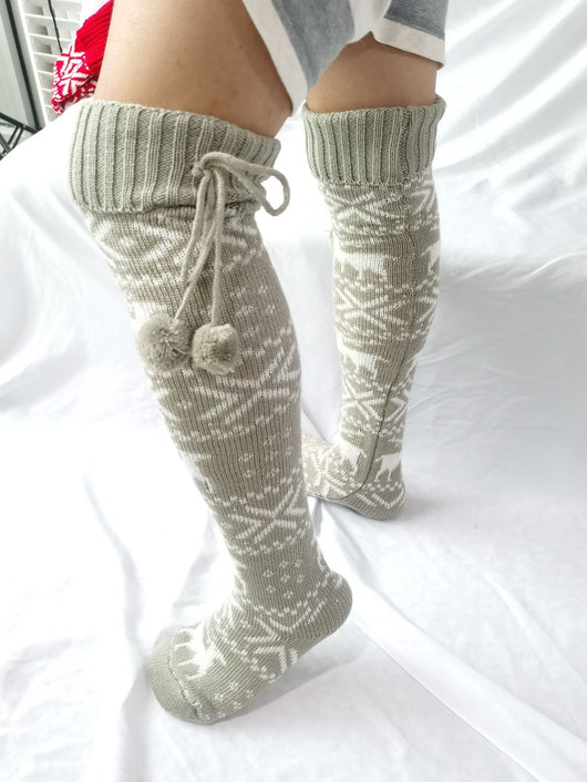 Calcetines Navideños con Diseño de Reno - Image 6