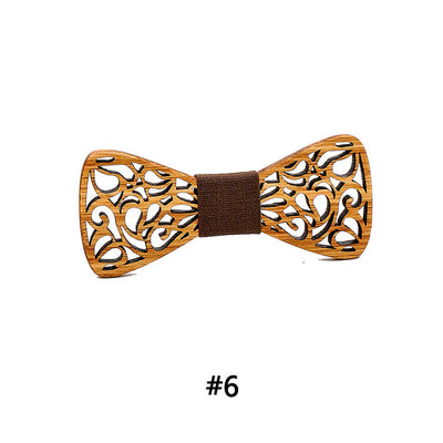 Corbata de Moño de Madera - Image 16