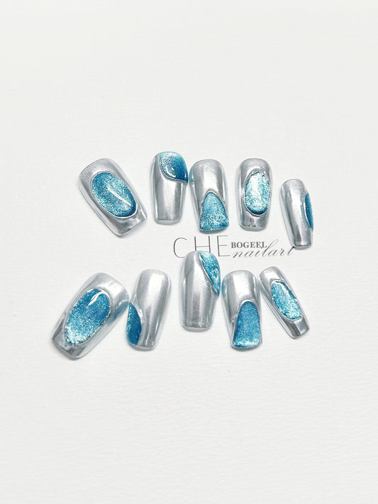 Esmalte de Uñas Geométrico Minimalista Fashion - Image 2