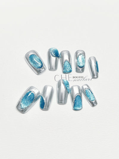 Esmalte de Uñas Geométrico Minimalista Fashion - Image 2