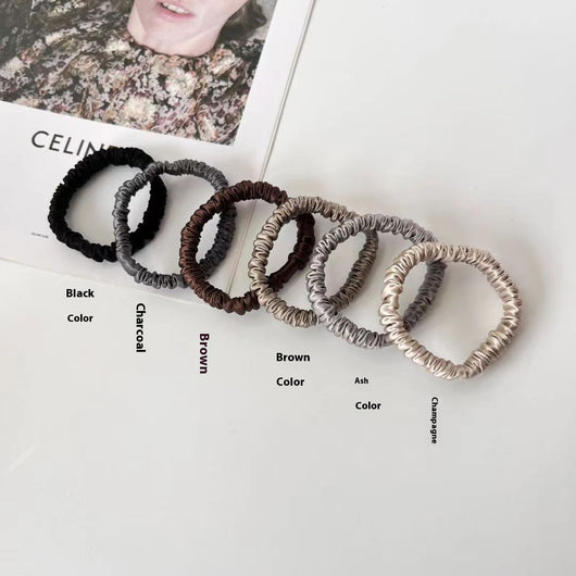 Anillo Elástico de Seda para Cabello - Suave sin Marcas - Image 3