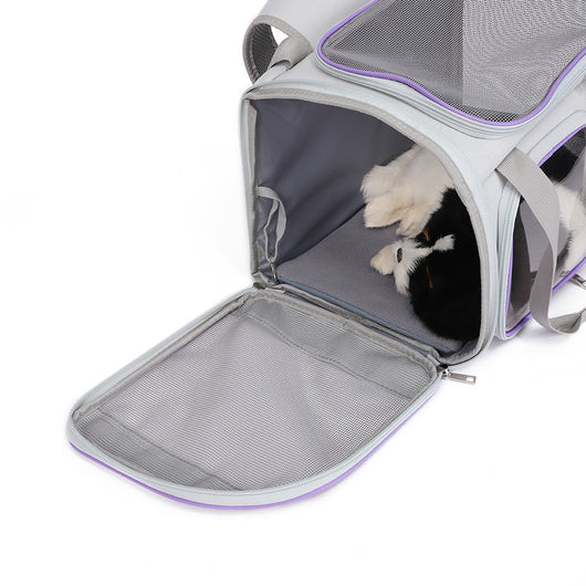 Mochila Transportadora Plegable para Mascotas - Dual Propósito - Image 4