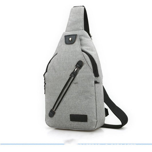 Mochila Bolso de Lona con Correa Diagonal - Image 10