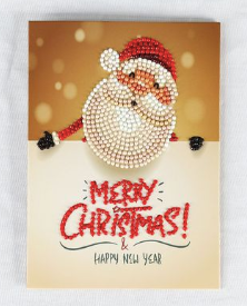 Tarjeta de Navidad con Pintura de Diamantes Creativa - Image 23