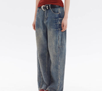 Jeans Sueltos Estilo Calle Americana - Image 6
