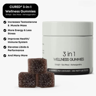 Caramelos Masticables Shilajit 3 en 1 para Hombres - Image 15