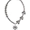 Subcultural Retro Cross Heavy-Handed Necklace Castle Duke Necklace