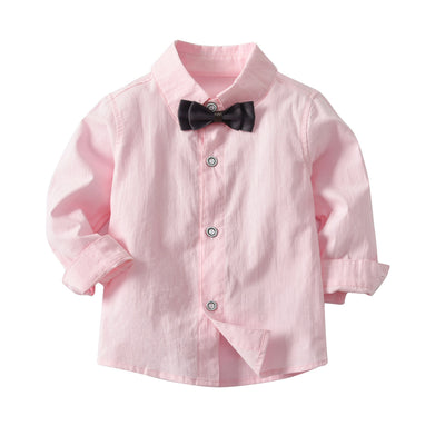 Conjunto Formal para Niño: Camisa, Chaleco, Pantalón y Pajarita - Image 10