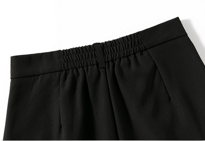 Pantalón Palazzo Cintura Alta Otoño Temprano Mujer Corte Holgado - Image 15