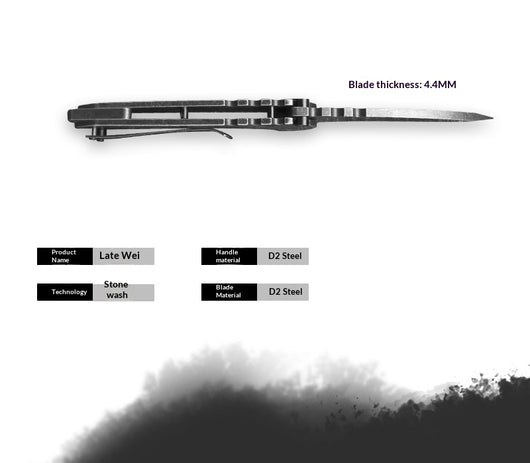 Cuchillo Táctico Plegable de Acero Reforzado para Aventuras al Aire Libre - Image 8