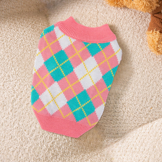 Cardigan Tejido a Rayas para Perros - Abrigo Cómodo y Elegante - Image 13