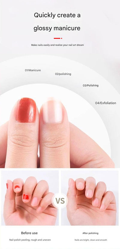 Limador de Uñas Eléctrico Portátil con Pantalla LCD - Image 10