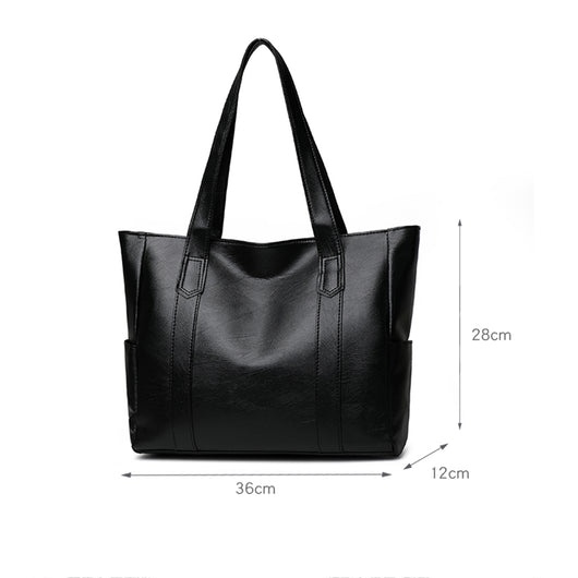 Bolso de Cuero Vintage de Gran Capacidad para Mujer - Image 7