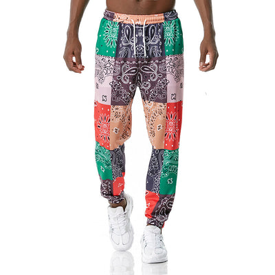 Pantalones de jogging estampados - Comodidad casual para el día a día - Image 14
