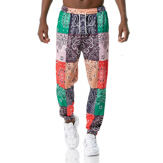 Pantalones de jogging estampados - Comodidad casual para el día a día - Image 14