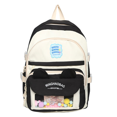 Mochila Versátil de Gran Capacidad con Bandolera Ajustable - Image 9