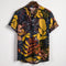 Camisa de Lino Manga Corta para Hombre