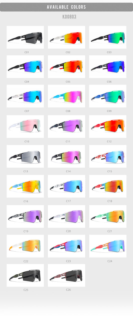 Gafas de Ciclismo Polarizadas Anti-Viento para Exteriores - Image 48