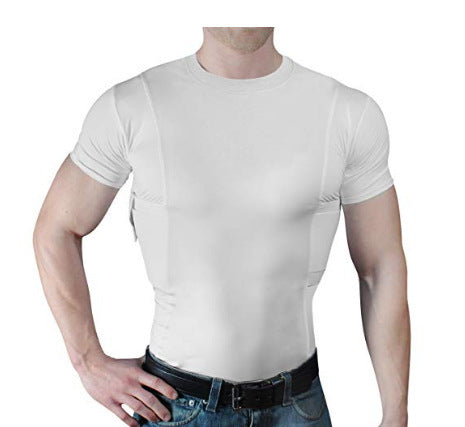 Camiseta Táctica Concealed Holster con Elástico de Alta Compresión - Image 10