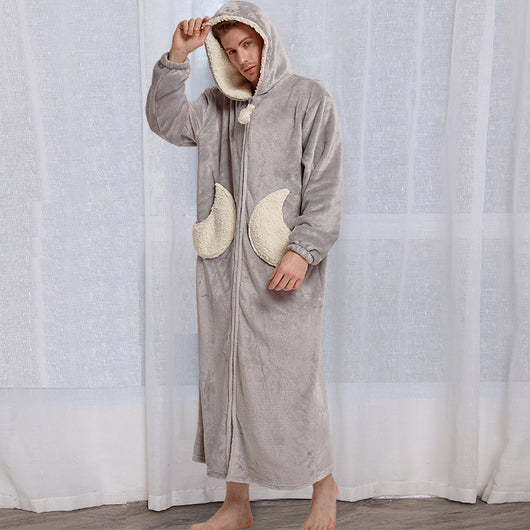 Bata de Baño Térmica con Capucha para Hombre y Mujer - Pijama Cálido - Image 18