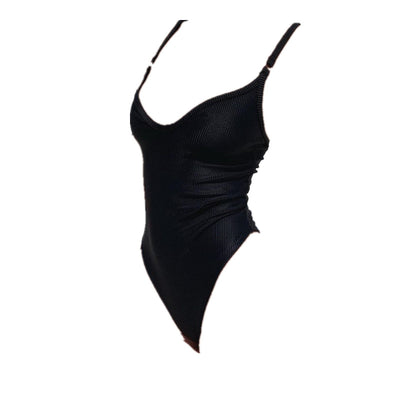 Traje de Baño Enterizo de Color Liso para Mujer - Image 8