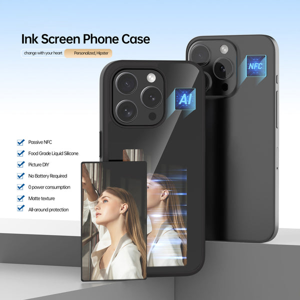 Funda Protectora con Pantalla E Ink para Teléfono