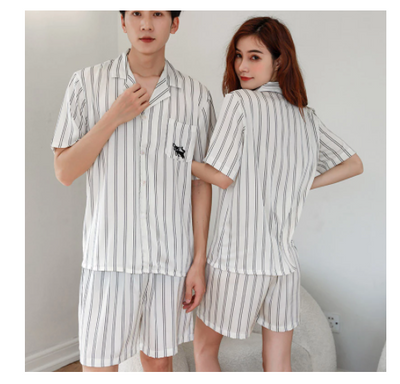 Conjunto Corto de Seda Helada para Verano - Playera y Shorts - Image 10