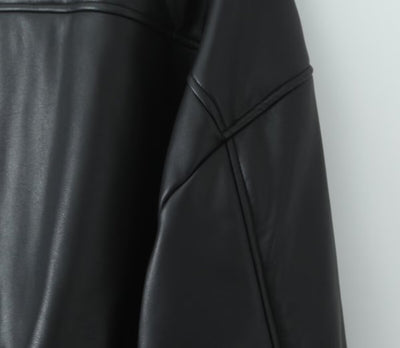 Chaqueta de Cuero PU para Motociclista Estilo Pan - Image 20