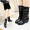 Botas Infantiles de Cuña para Otoño e Invierno con Cierre Lateral