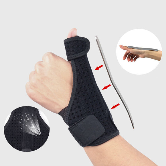 Soporte de Acero para Pulgar y Protector de Mano