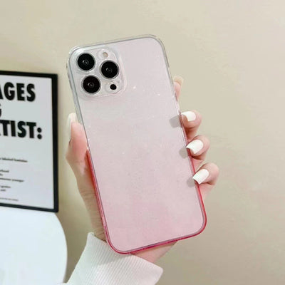 Funda Protectora de Vidrio Transparente con Efecto Degradado Brillante - Image 3