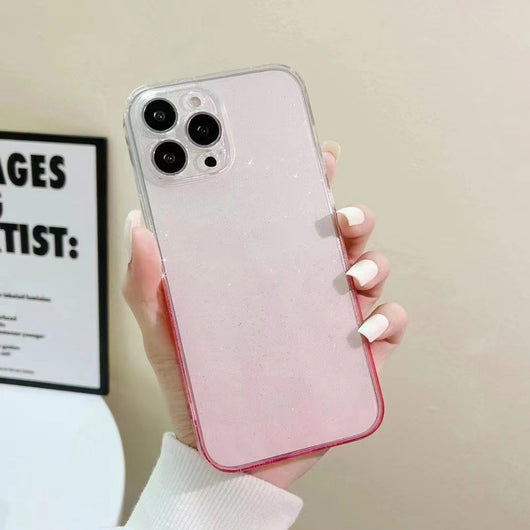 Funda Protectora de Vidrio Transparente con Efecto Degradado Brillante - Image 3