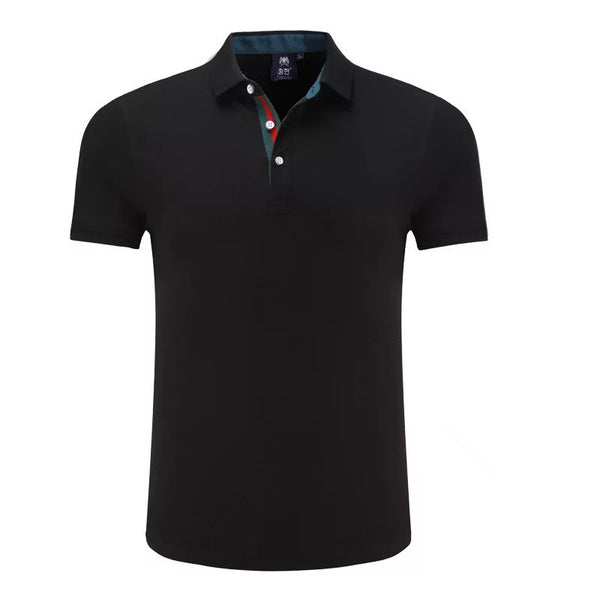 Playera Casual de Cuello Solapa en Colores Lisos - Image 17