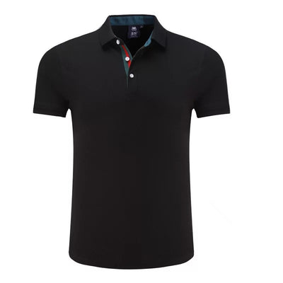 Playera Casual de Cuello Solapa en Colores Lisos - Image 17