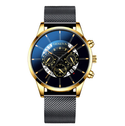 Reloj de Cuarzo para Hombre con Banda de Acero Inoxidable y Calendario - Image 15