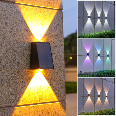 Lámpara Solar de Pared para Exterior - Iluminación Decorativa de Patio - Image 11