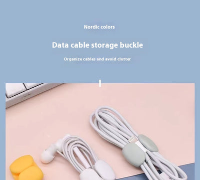 Organizador de Cables Adhesivo - Enrollador Compacto - Image 21