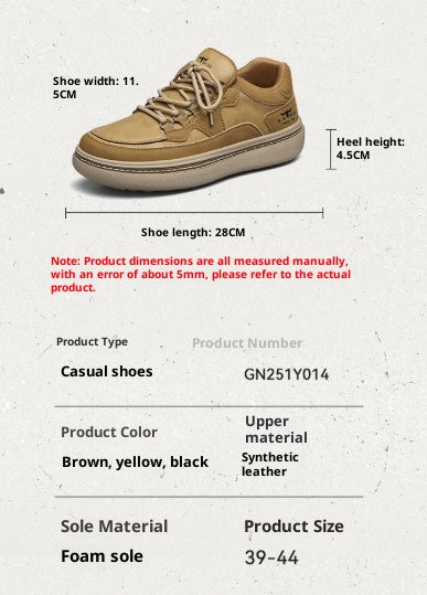 Tenis Casuales de Cuero Sintético para Hombre - Image 14