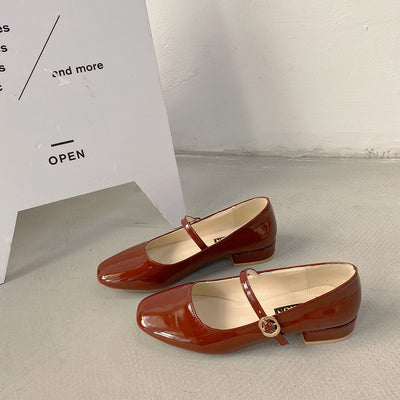 Zapatos de Tacón Cuadrado Grueso para Mujer - Image 9