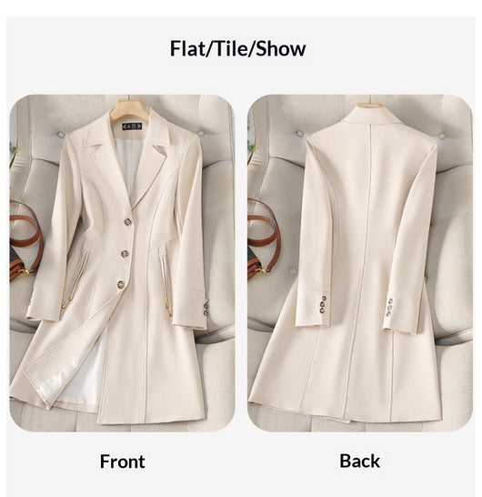 Gabardina Elegante para Mujer - Estilo Clásico y Sofisticado - Image 15