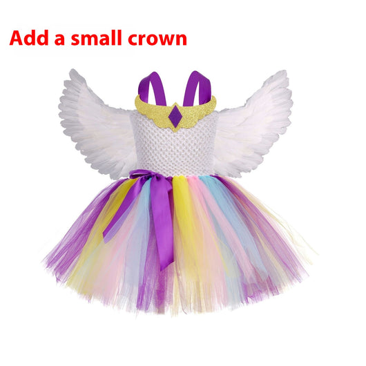 Disfraz de Princesa con Alas de Ángel para Presentaciones - Image 2